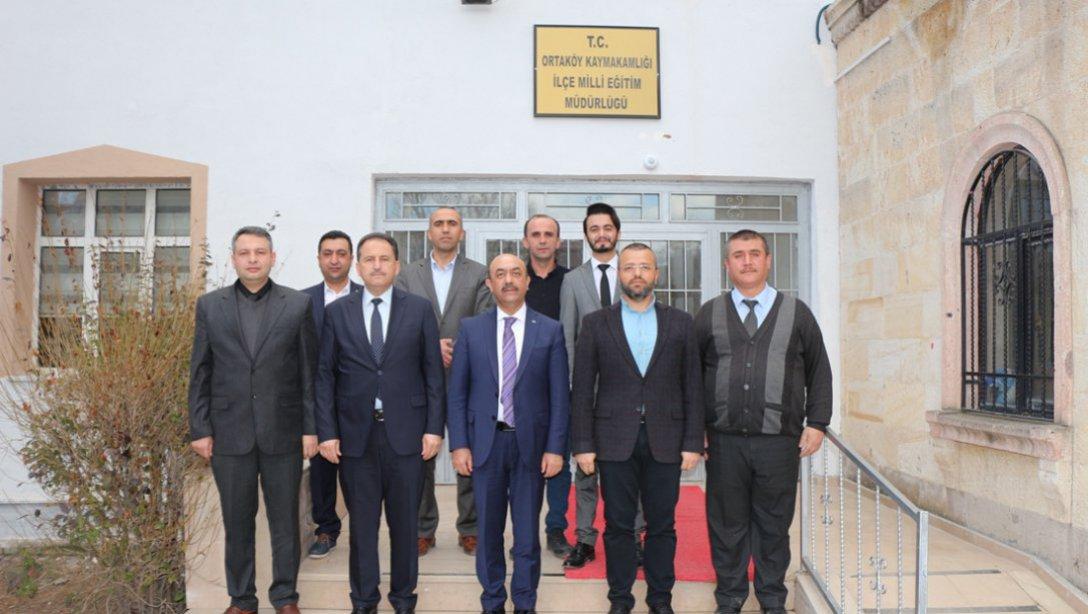 İl Milli Eğitim Müdürümüz Hacı Ömer KARTAL İlçe Milli Eğitim Müdürlüğümüzü ziyaret etti.