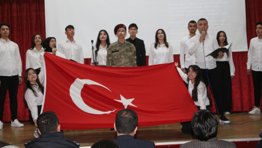 İlçemizde İstiklal Marşımızın Kabulü ve Mehmet Akif Ersoy'u Anma Programı Düzenlendi