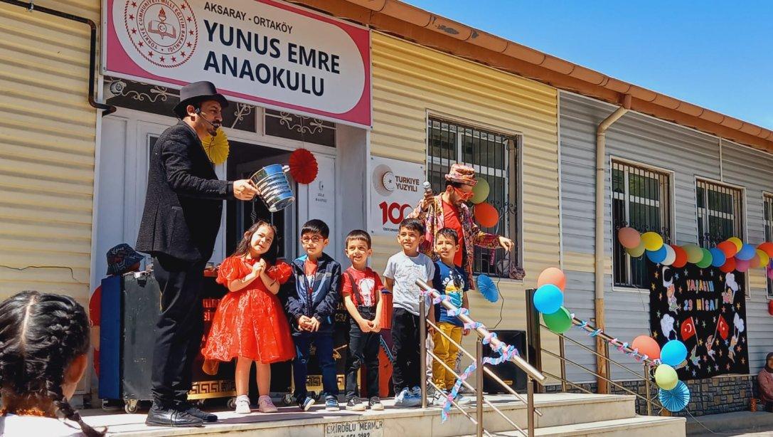Yunus Emre Anaokulu 23 Nisan Ulusal Egemenlik ve Çocuk Bayramını Coşkuyla Kutladı